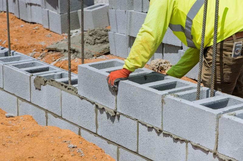 Block Foundation Installation in Newtown, CT