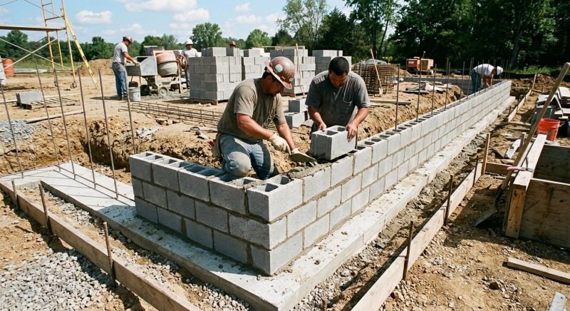 Block Wall Installation in Middlebury, CT