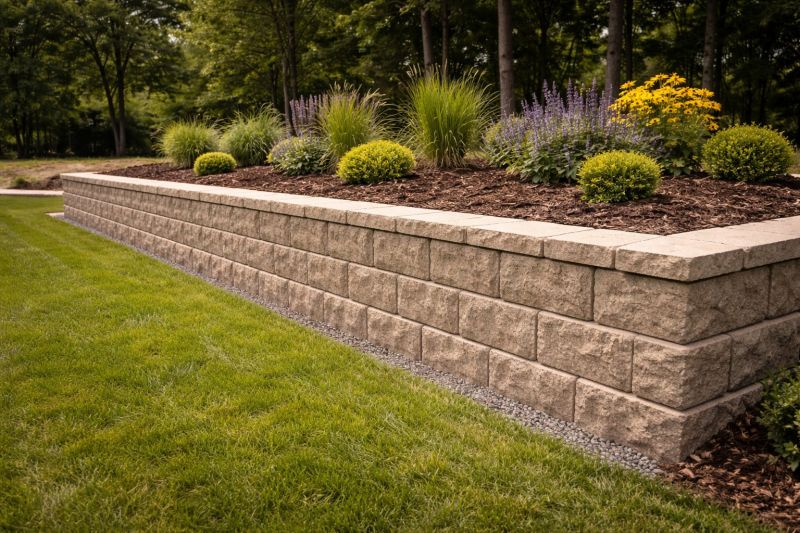 Block Wall Installation in New Fairfield, CT