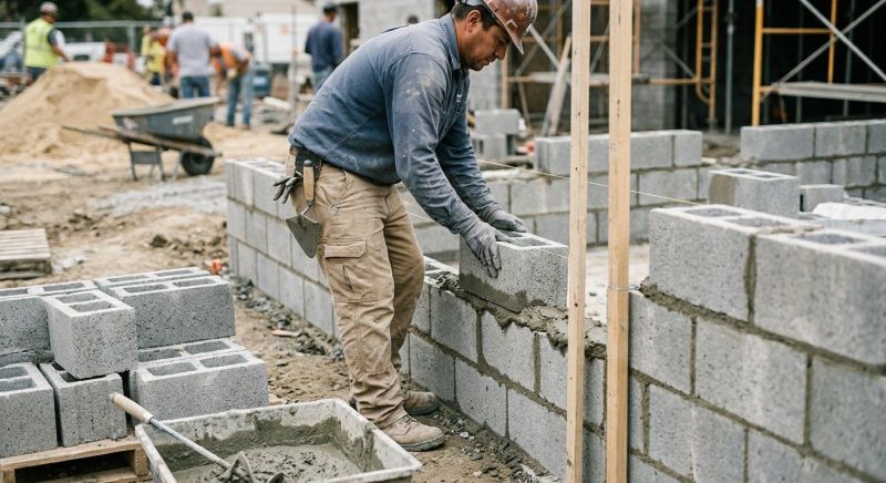 Block Wall Installation in Oakville, CT