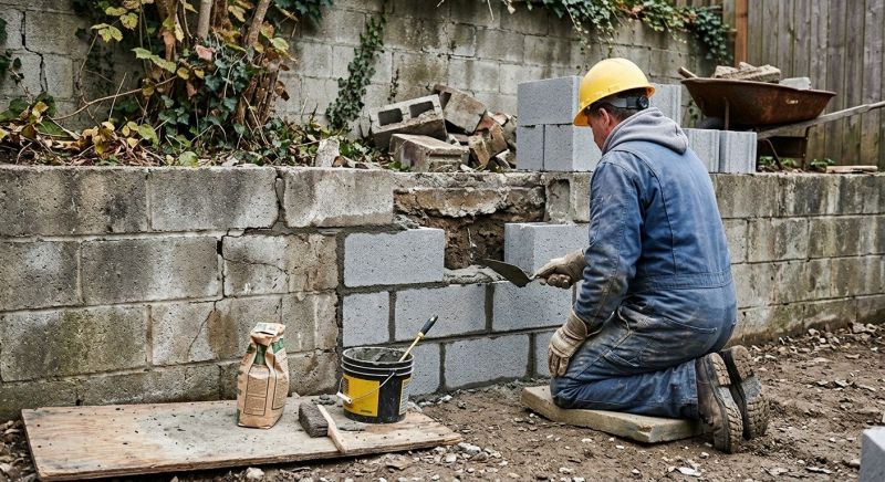 Block Wall Repair in Carmel, NY