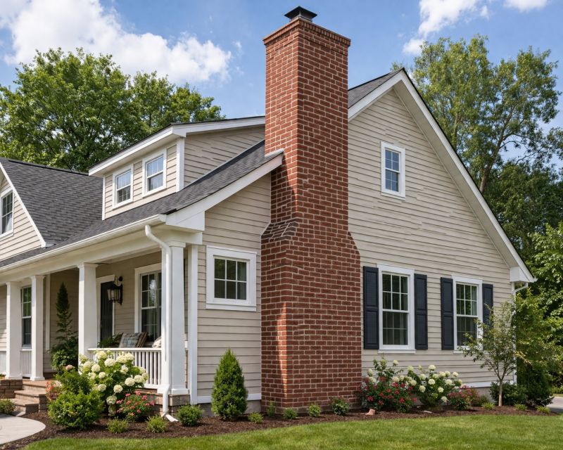 Brick Chimney Installation in Newtown, CT