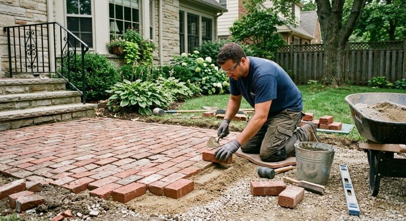 Brick Flatwork Repair in New Milford, CT