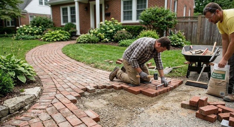 Brick Flatwork Repair in Southbury, CT