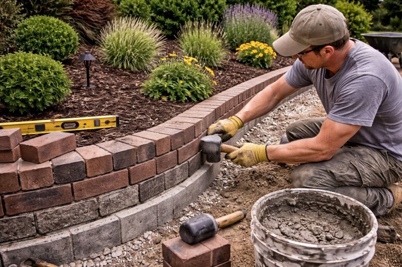 Brick Hardscape Installation in Orange, CT