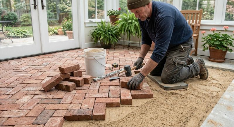 Brick Hardscaping Installation in New Haven, CT