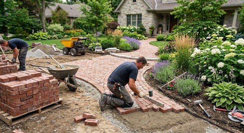 Brick Landscaping Service in Brookfield, CT