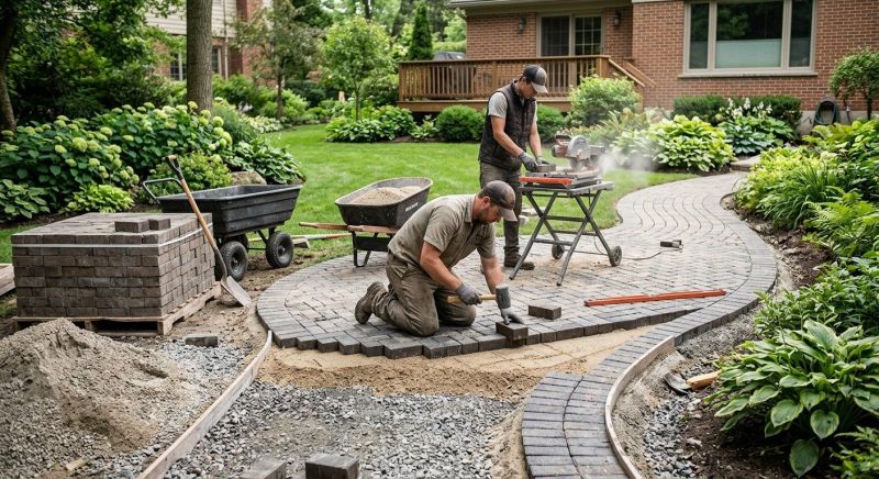 Brick Landscaping Service in Newtown, CT