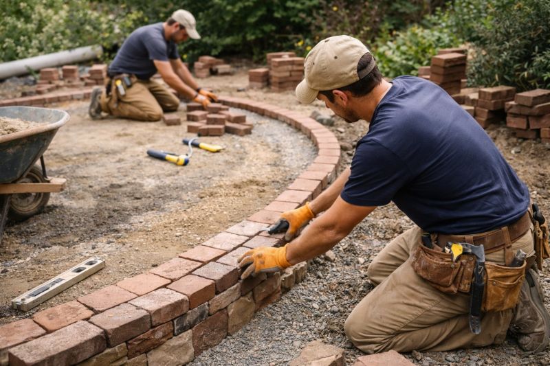 Brick Landscaping Service in Sandy Hook, CT