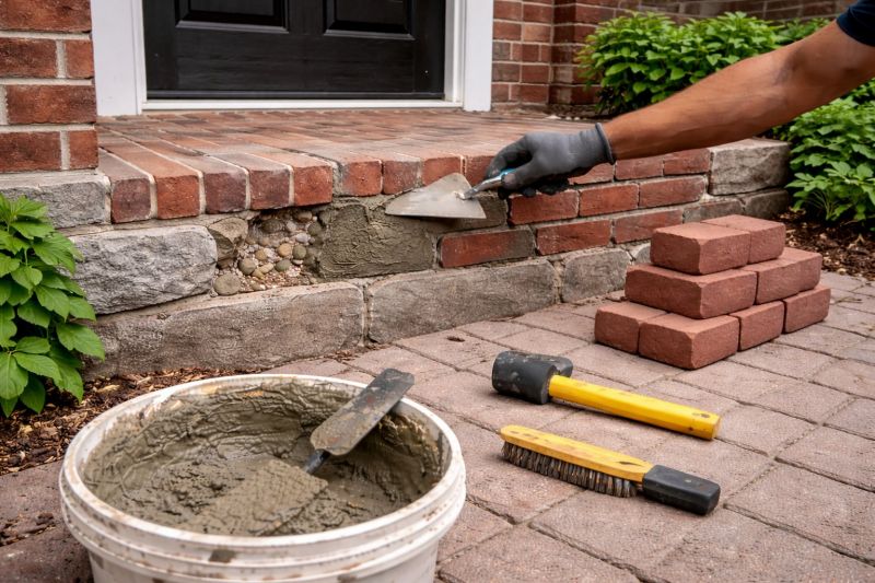 Brick Masonry Repair in Sherman, CT