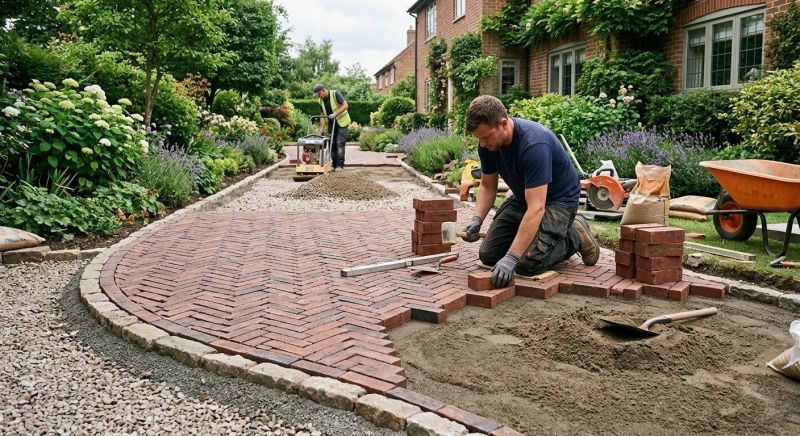 Brick Paving Installation in Bridgewater, CT