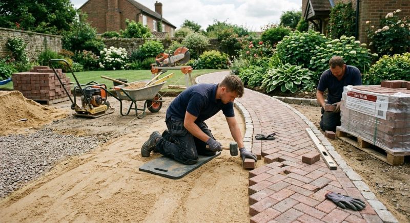 Brick Paving Installation in Bridgewater, CT