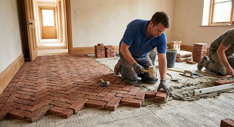Brick Paving Installation in Derby, CT