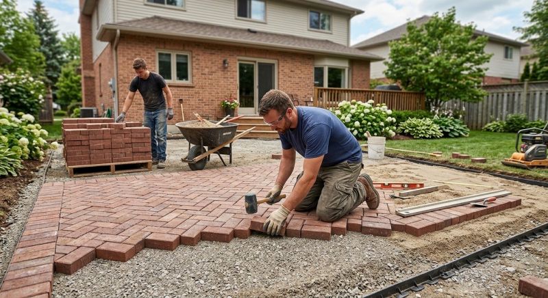 Brick Paving Installation in Roxbury, CT