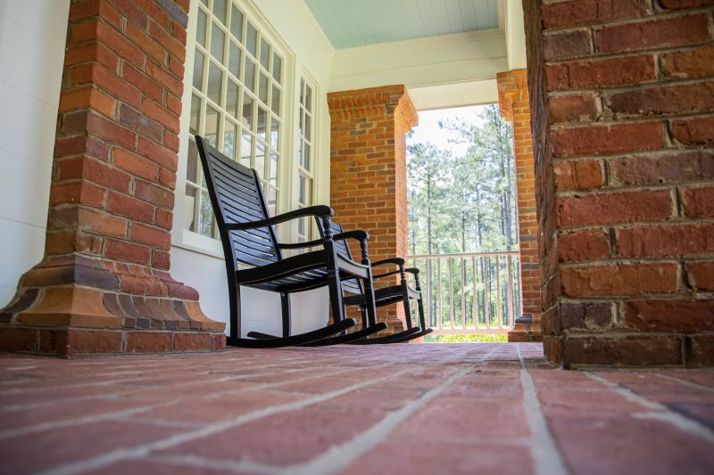 Brick Porch Installation in Newtown, CT
