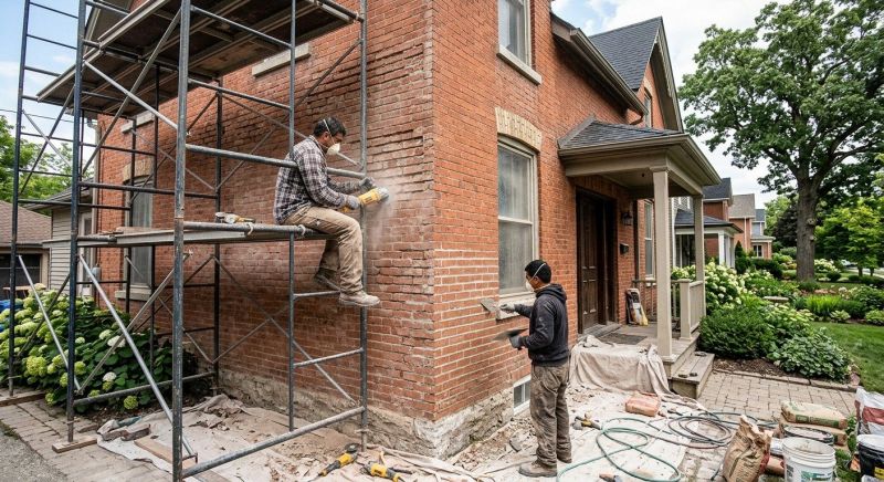 Brick Restoration in Milford, CT