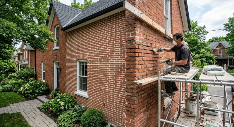 Brick Restoration in New Milford, CT