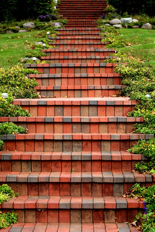 Brick Stairs Installation in Newtown, CT