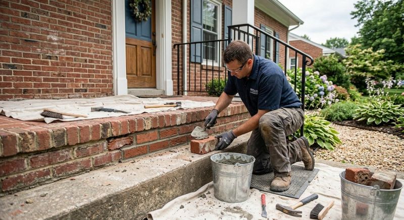 Brick Stairs Repair in South Salem, NY