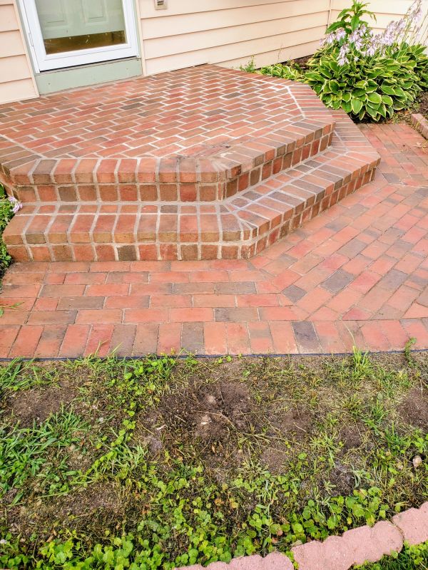 Brick Stoop Repair in Newtown, CT
