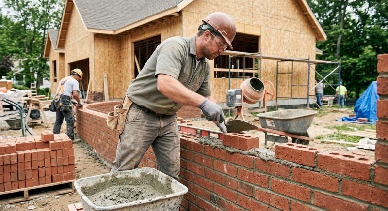 Brick Wall Installation in North Salem, NY