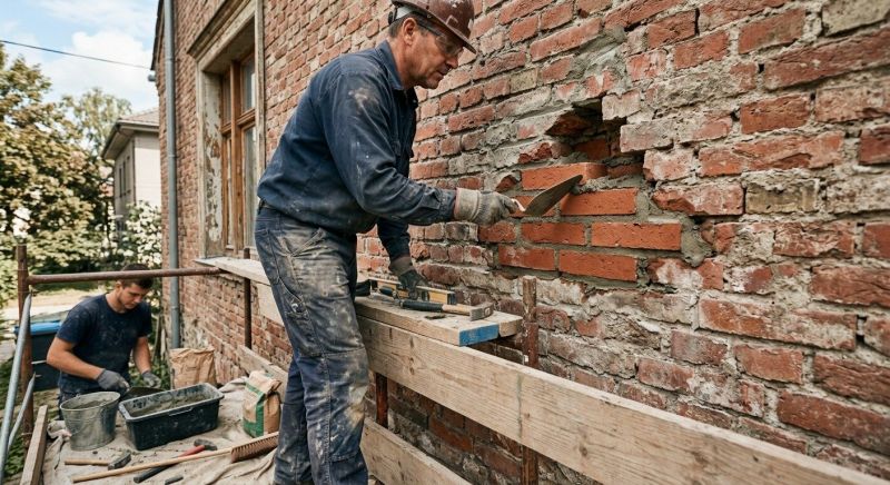 Brick Wall Repair in North Salem, NY