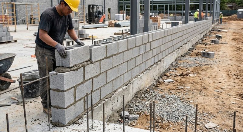 Cinder Blocks Installation in Easton, CT
