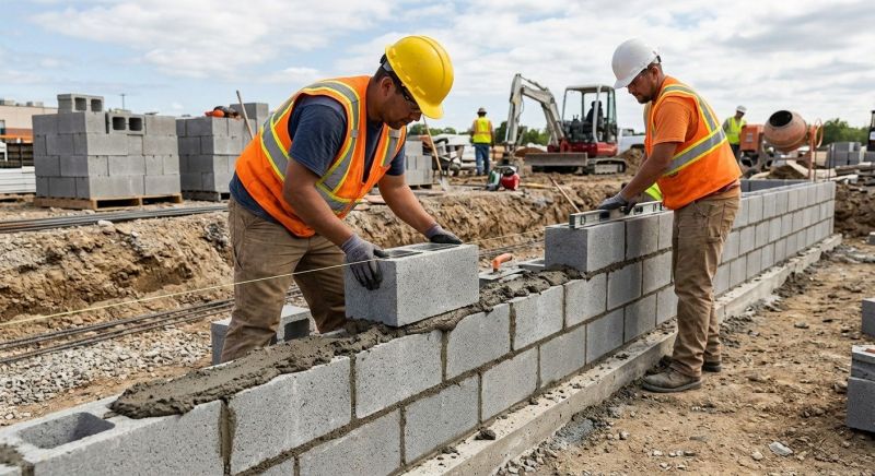 Cinder Blocks Installation in West Haven, CT