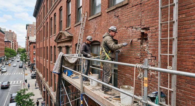 Commercial Masonry Repair in Brookfield, CT