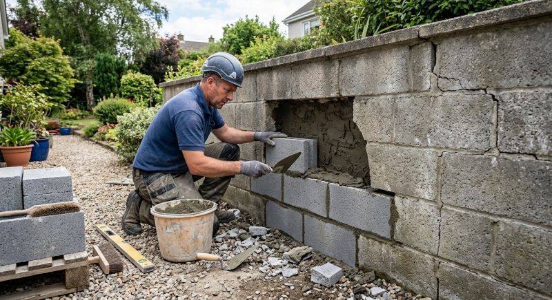 Concrete Block Repair in New Haven, CT