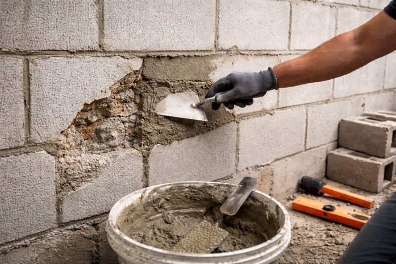 Concrete Block Repair in Oxford, CT