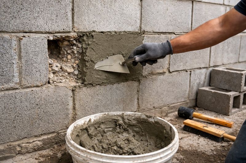 Concrete Block Repair in Roxbury, CT