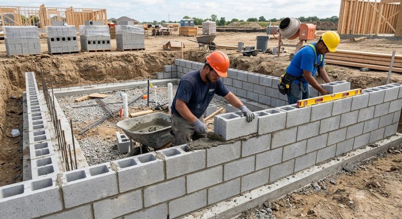 Concrete Blocks Installation in Wilton, CT