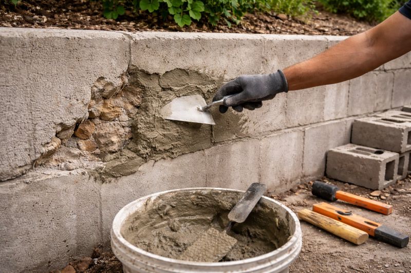 Retaining Wall Repair in Milford, CT