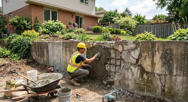 Retaining Wall Repair in Mount Kisco, NY