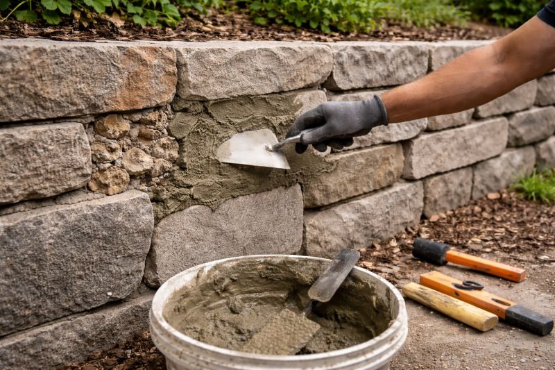 Retaining Wall Repair in North Haven, CT