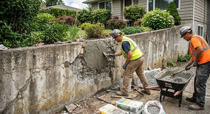 Retaining Wall Repair in Washington, CT