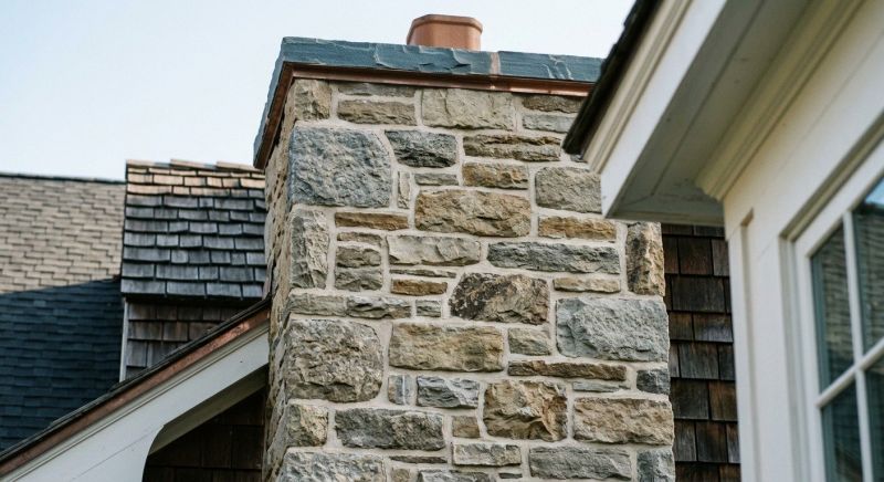 Stone Chimney Installation in Brookfield, CT