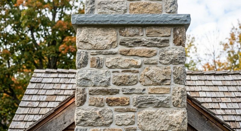 Stone Chimney Installation in Newtown, CT