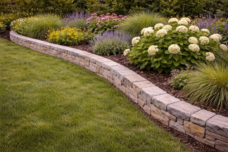 Stone Edging Installation in Newtown, CT