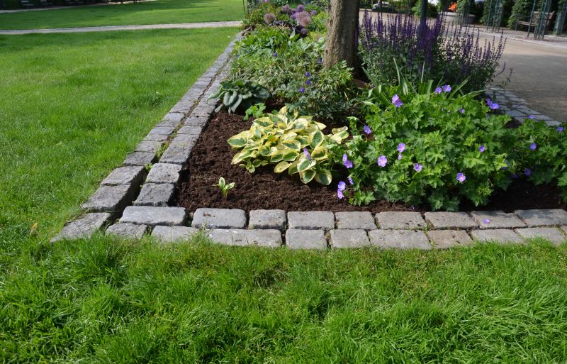 Stone Edging Installation in Newtown, CT