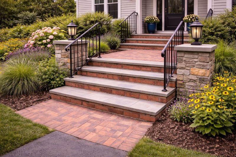 Stone Edging Installation in Newtown, CT