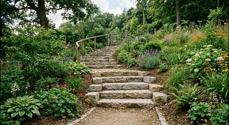 Stone Edging Installation in Newtown, CT