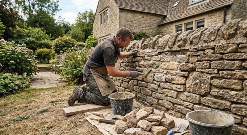Stone Masonry Repair in Oxford, CT