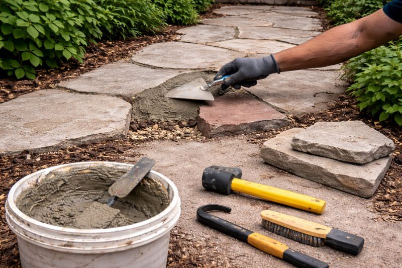 Stone Masonry Repair in Ridgefield, CT