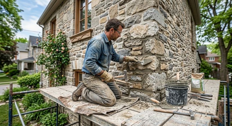 Stone Masonry Repair in Thomaston, CT